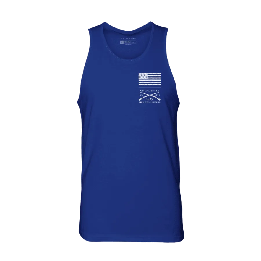 1776 Flag Tank - Royal