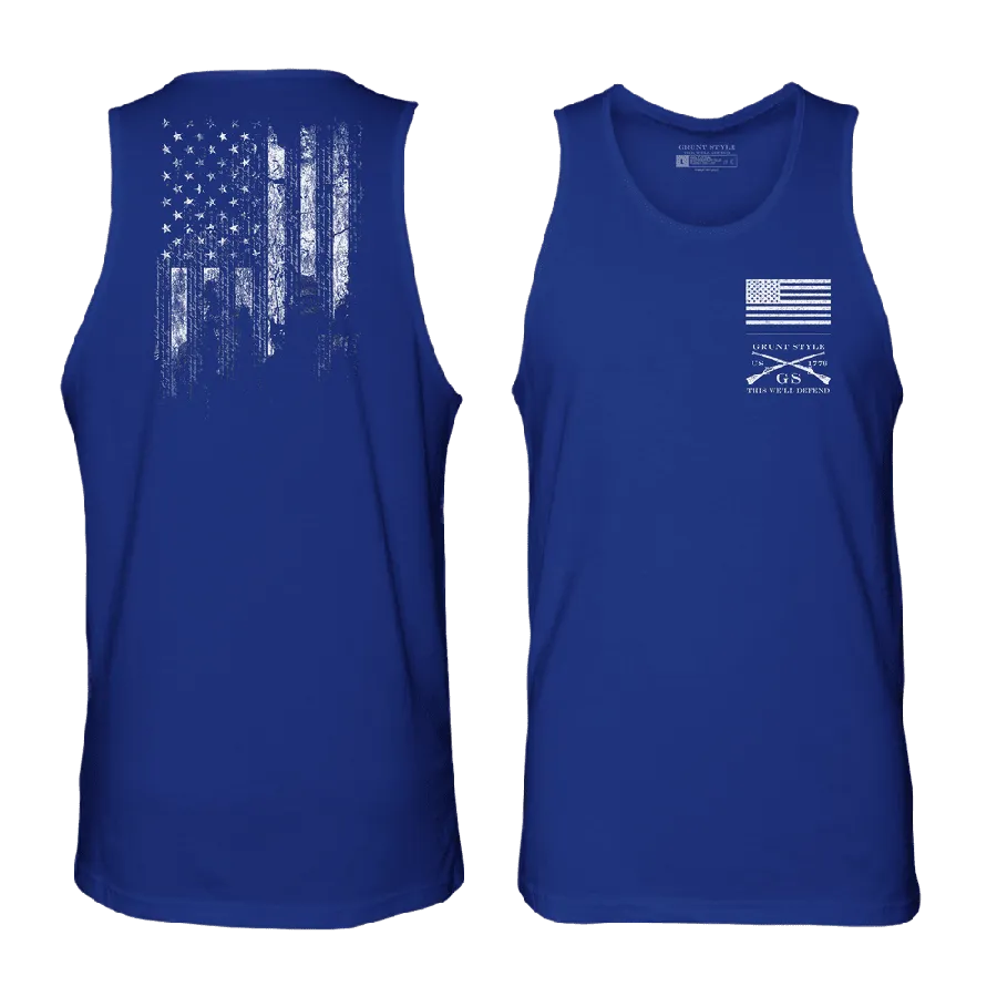 1776 Flag Tank - Royal