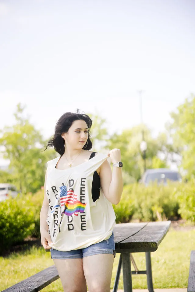 3 Pride Flags United Barnard Tank