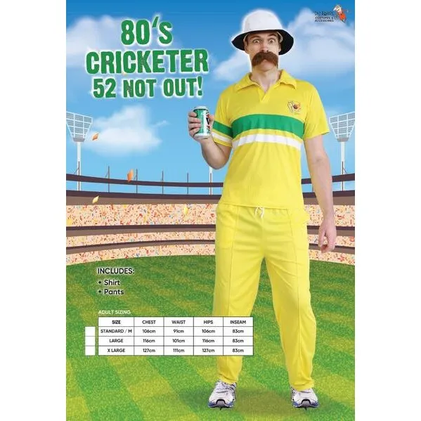 80's Cricketer - 52 not out!