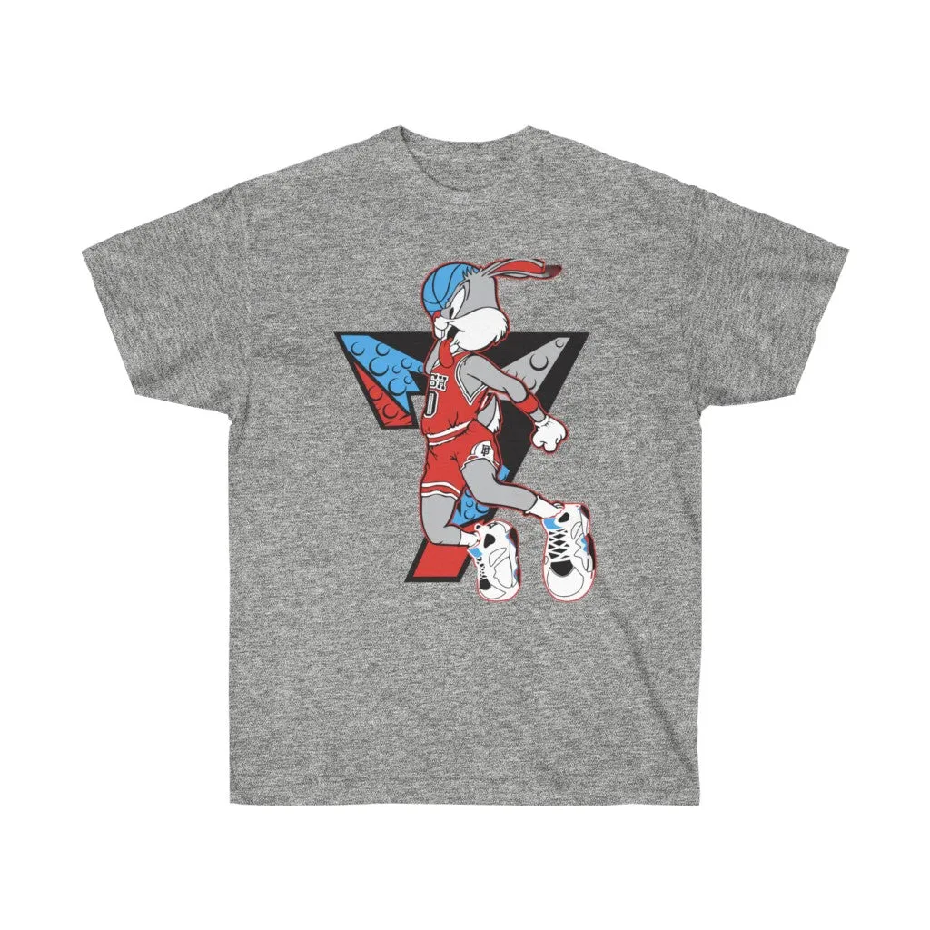 Air Bugs Bunny Unisex Tee, Custom T-shirt, Graphic T-shirt, Bugs Bunny, Anime Cartoon
