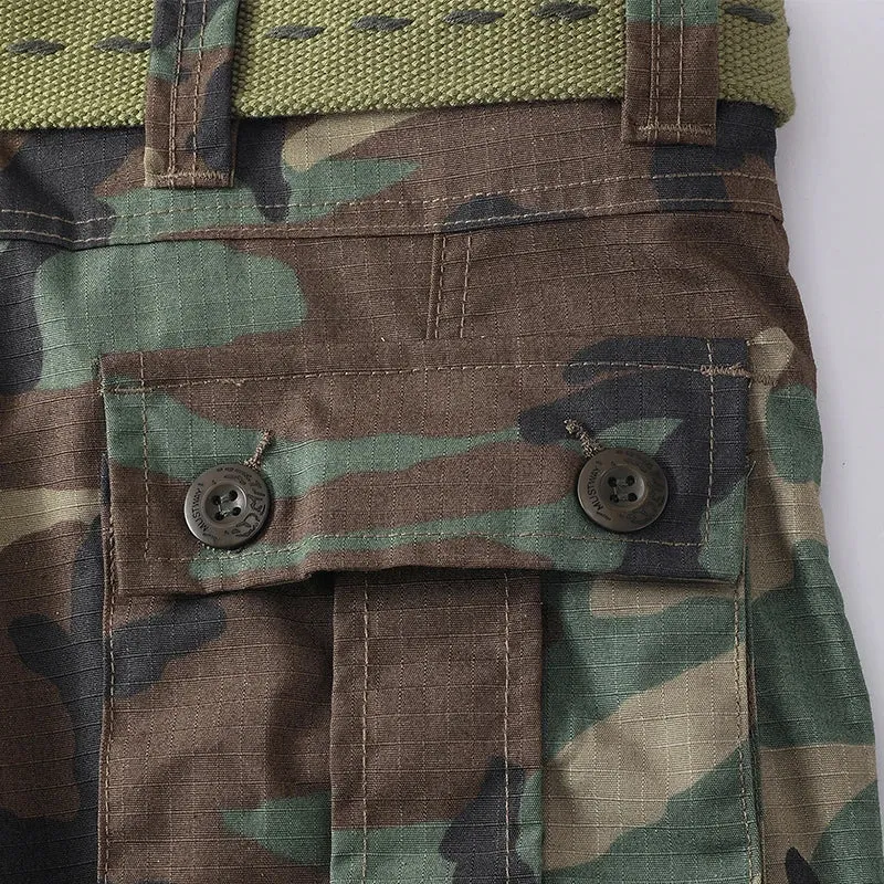 AKARMY Camo Men's Straight Leg Cargo Pants