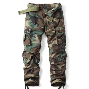 AKARMY Camo Men's Straight Leg Cargo Pants