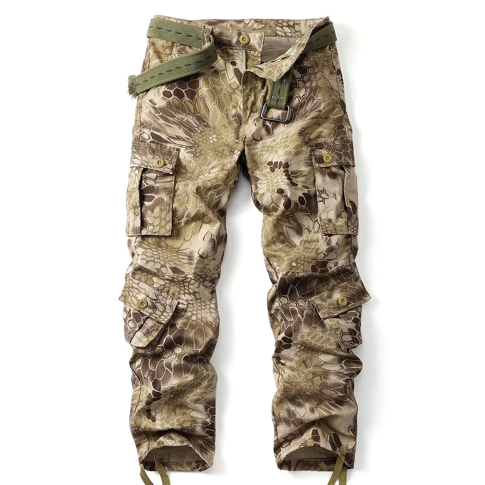 AKARMY Camo Men's Straight Leg Cargo Pants