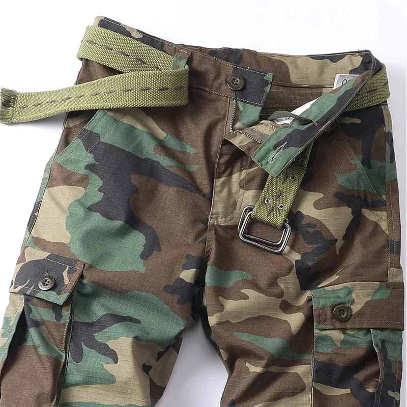 AKARMY Camo Men's Straight Leg Cargo Pants