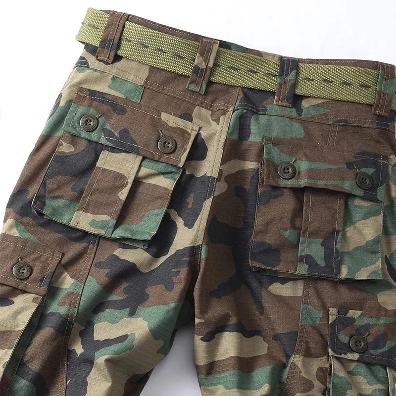 AKARMY Camo Men's Straight Leg Cargo Pants
