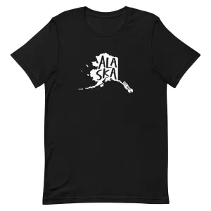 Alaska Cutout T-Shirt (White Logo)