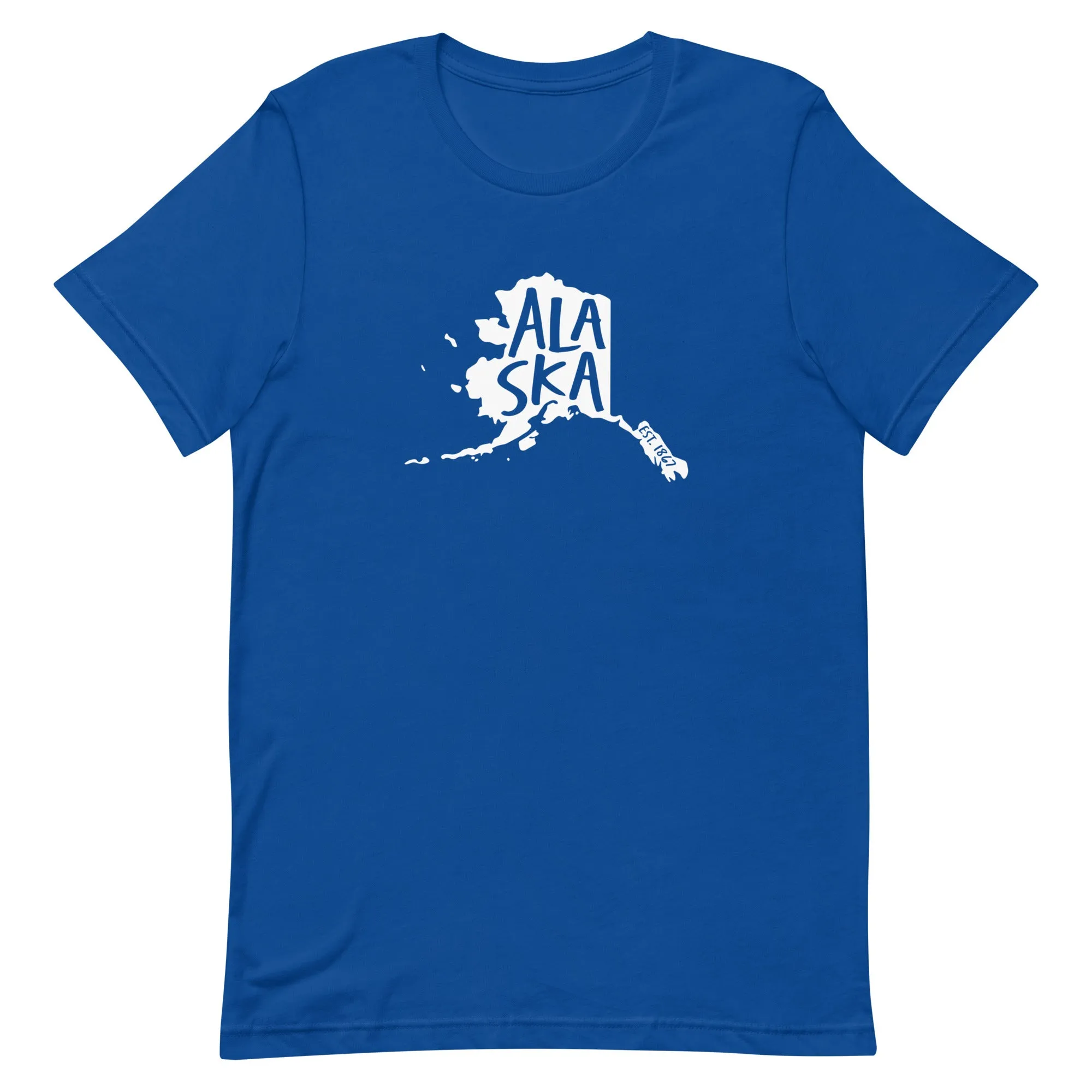 Alaska Cutout T-Shirt (White Logo)