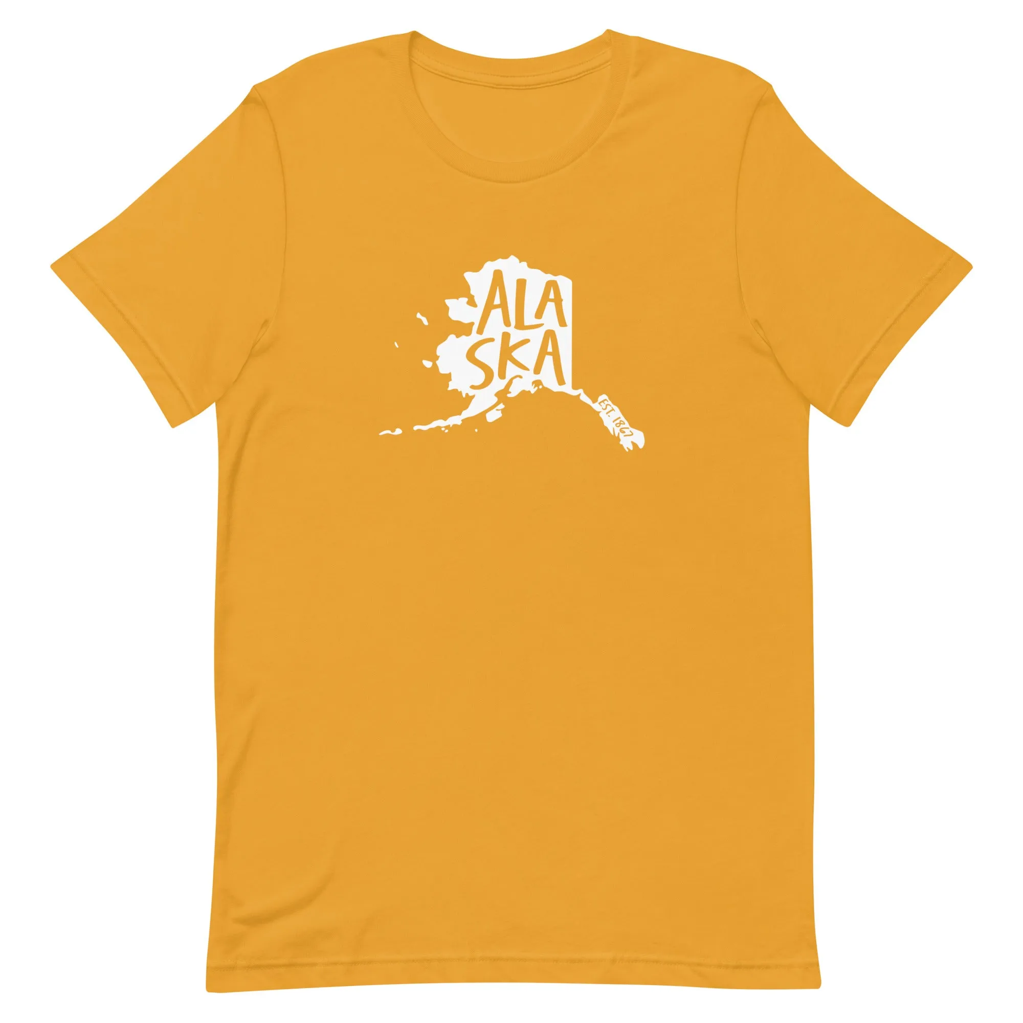 Alaska Cutout T-Shirt (White Logo)