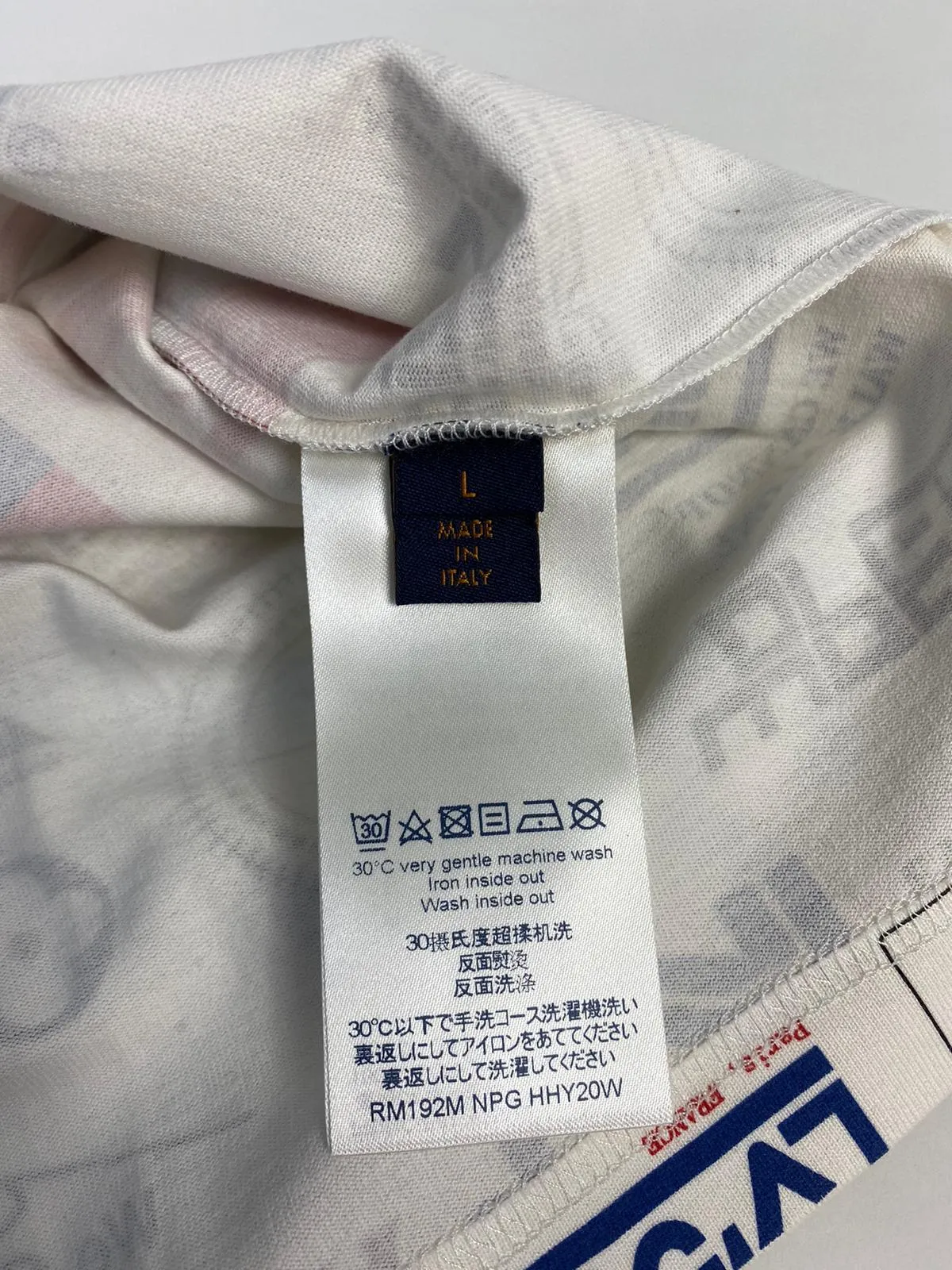 Allover Logos Printed T-Shirt
