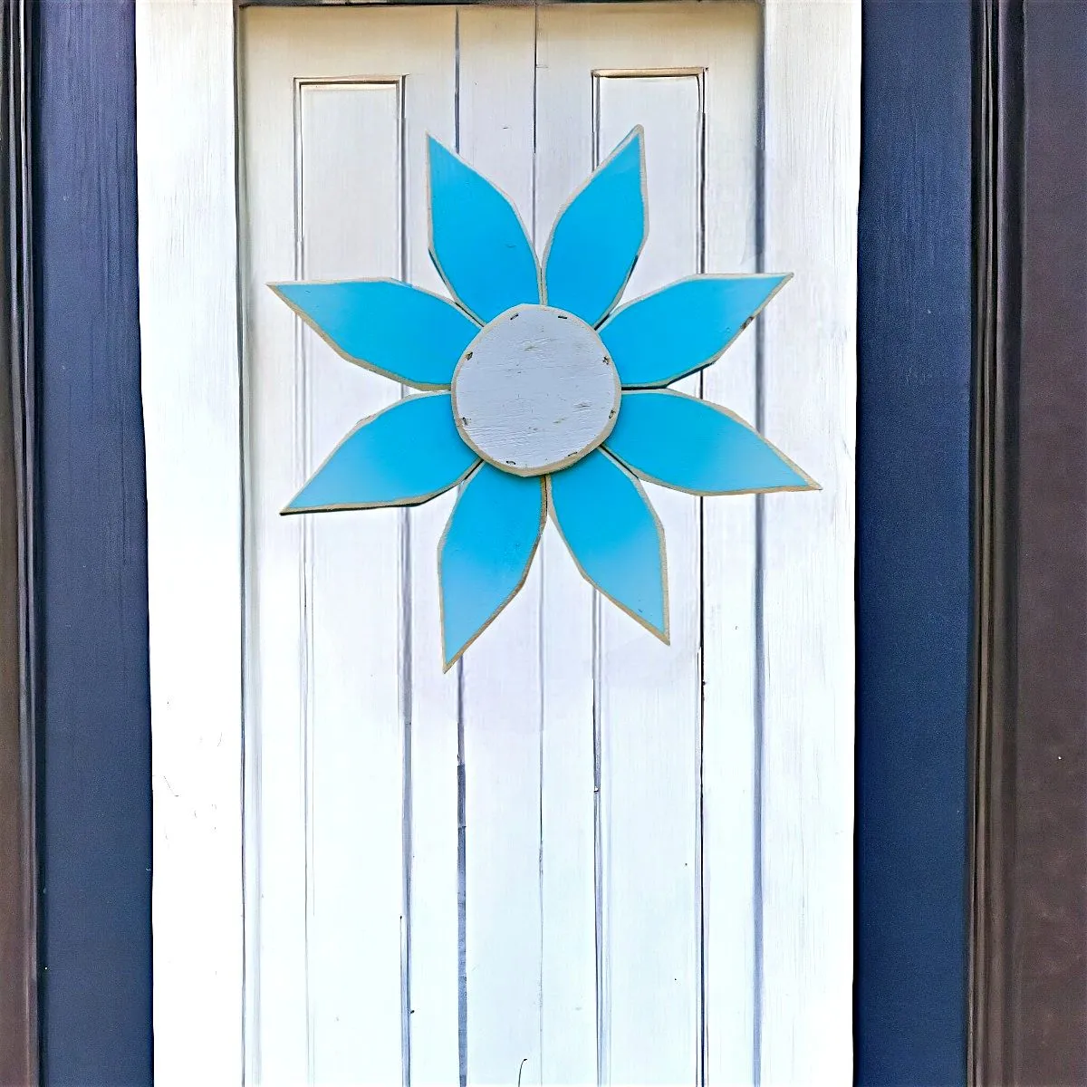 Amish Made Wooden Flower Door Hangers