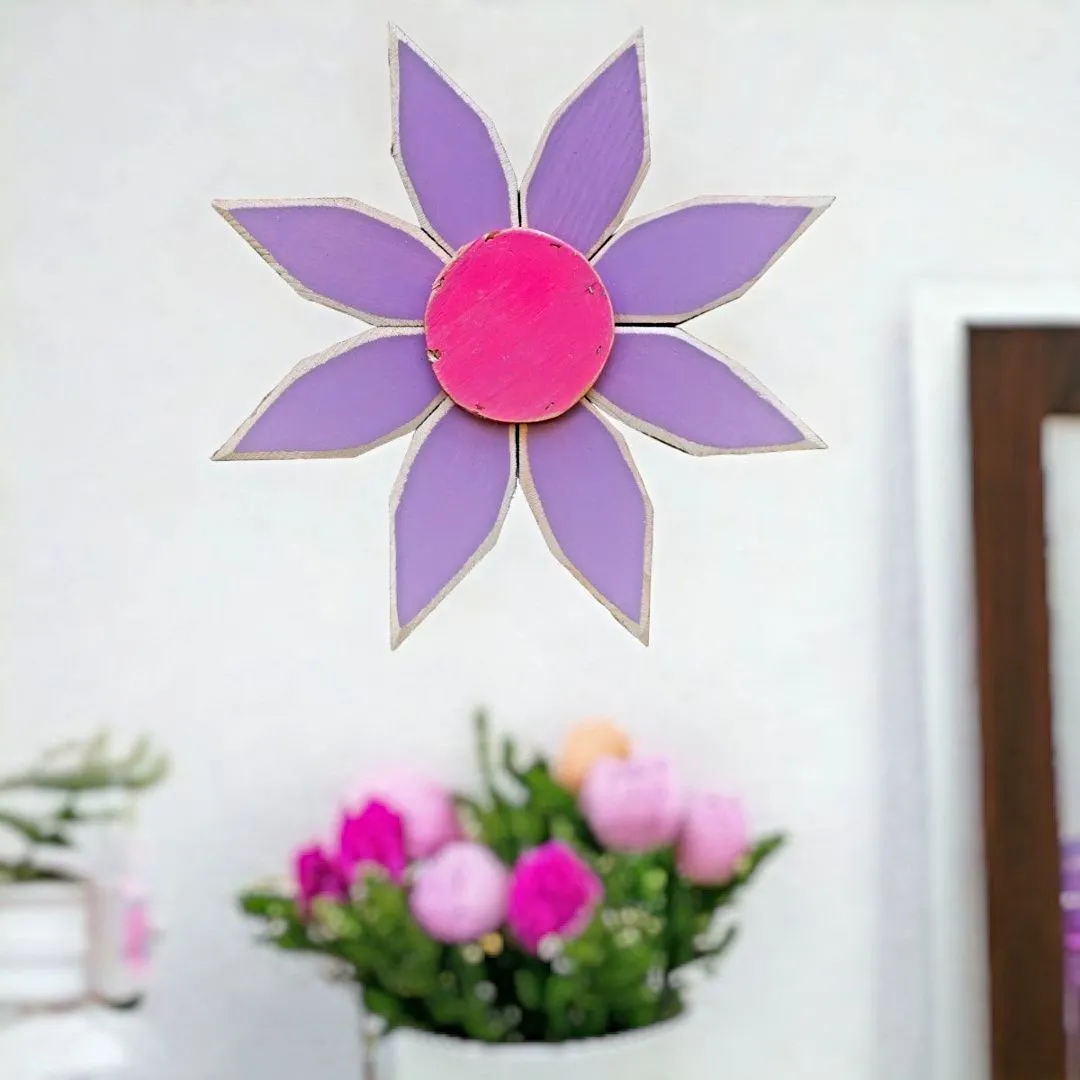 Amish Made Wooden Flower Door Hangers