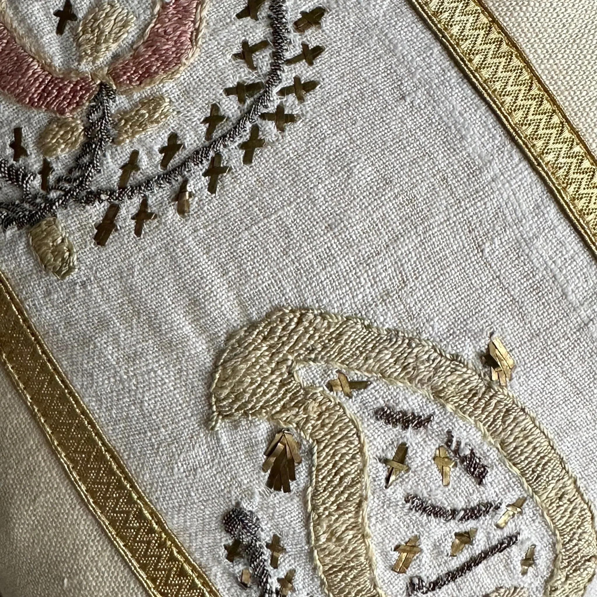 Antique Turkish Towels (#M040624A&B | 11 x16 1/2 ")