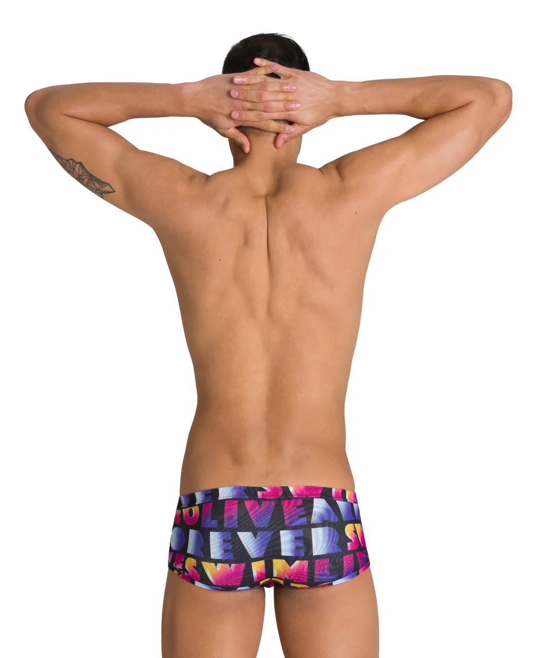Arena Team Men's Swim Shorts POP Reversible - Black