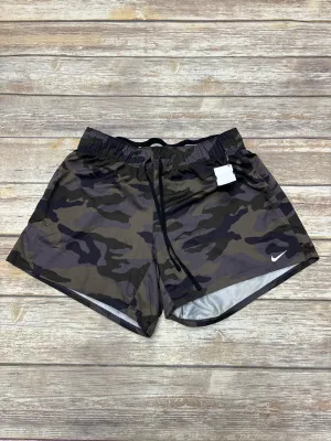Athletic Shorts By Nike In Camouflage Print, Size: S