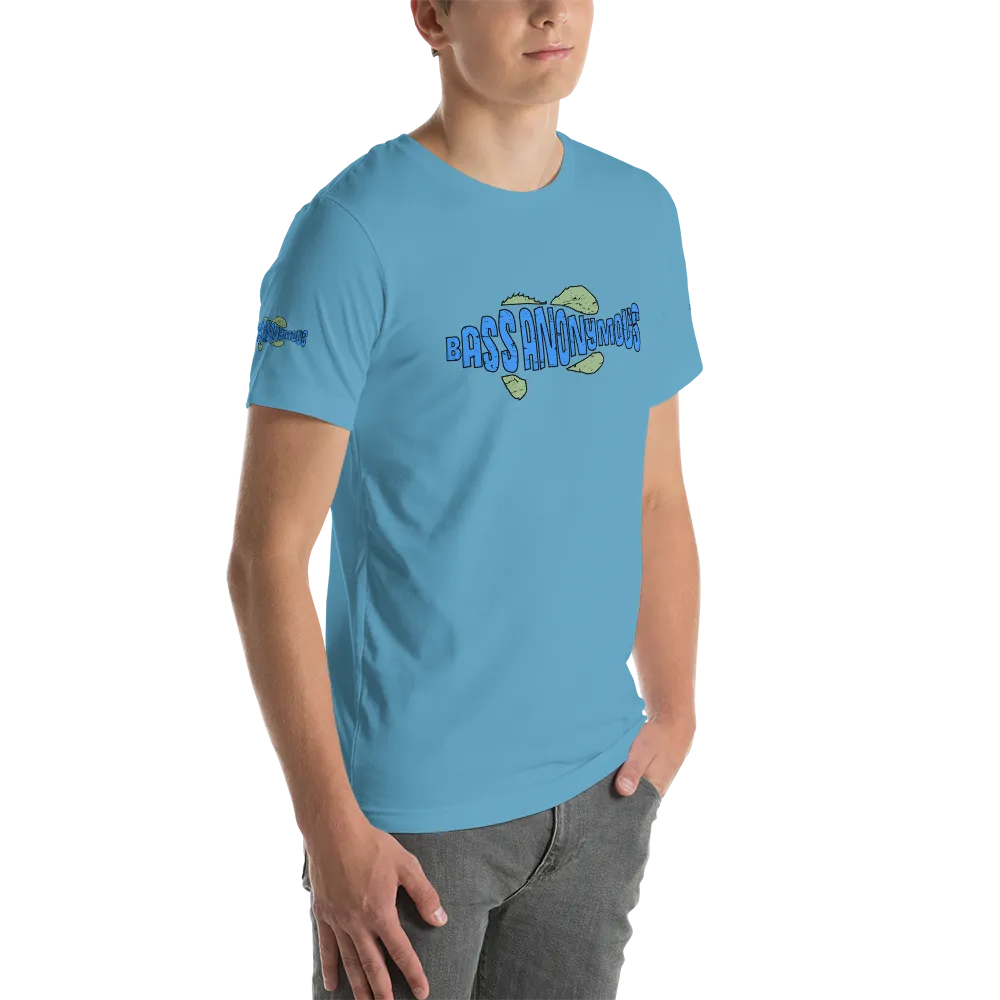 BA Teal/Kiwi short sleeve Swimlogo with sleeves and back print.