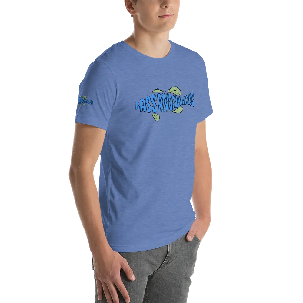 BA Teal/Kiwi short sleeve Swimlogo with sleeves and back print.