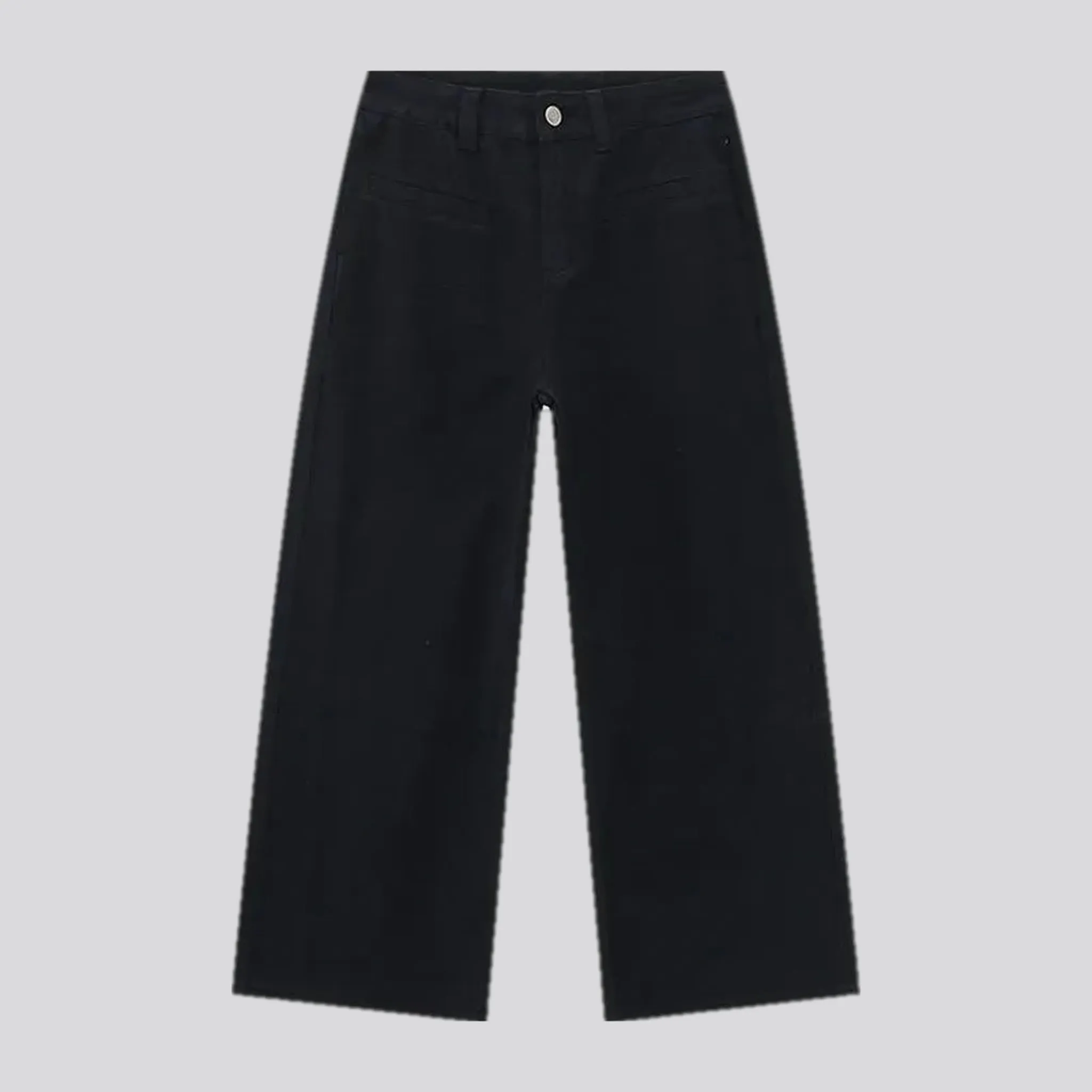 Baggy casual midweight jean pants for men