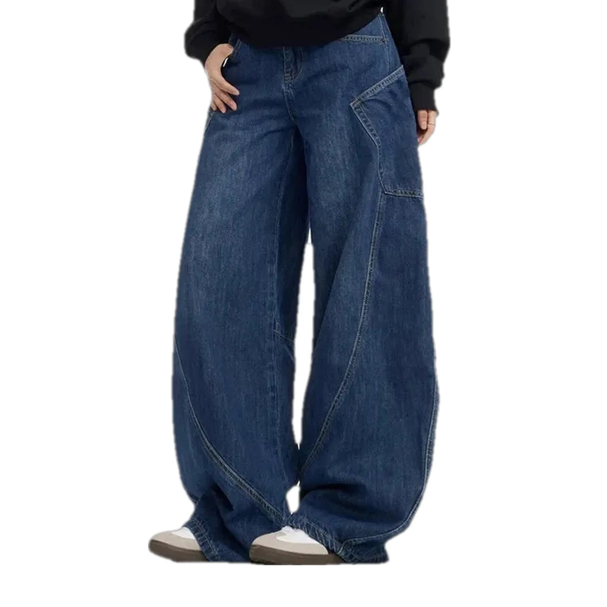 Baggy fit fashion medium men's jeans