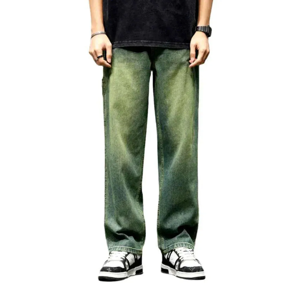 Baggy street jeans for men