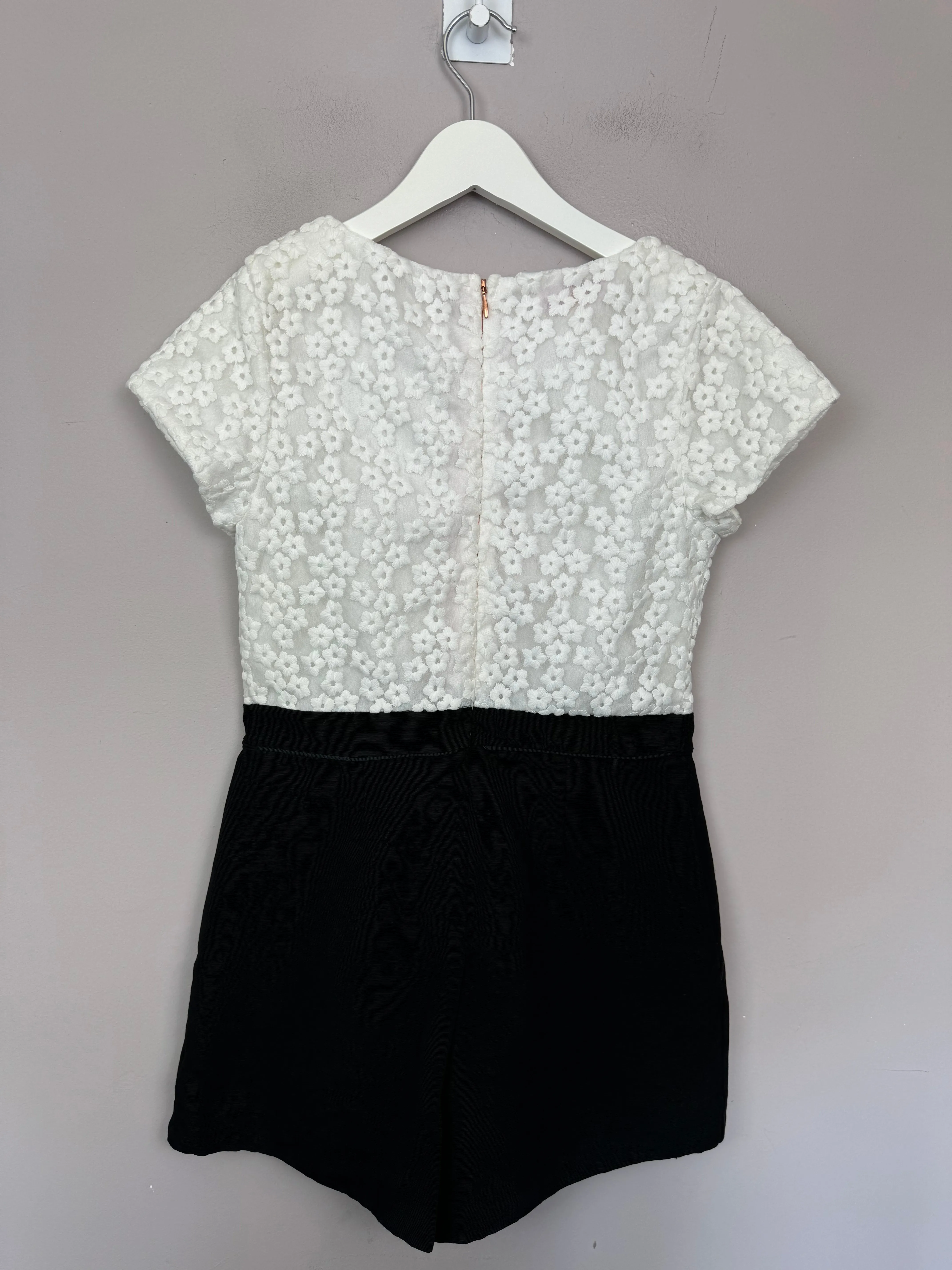 Baker Short Playsuit 11y