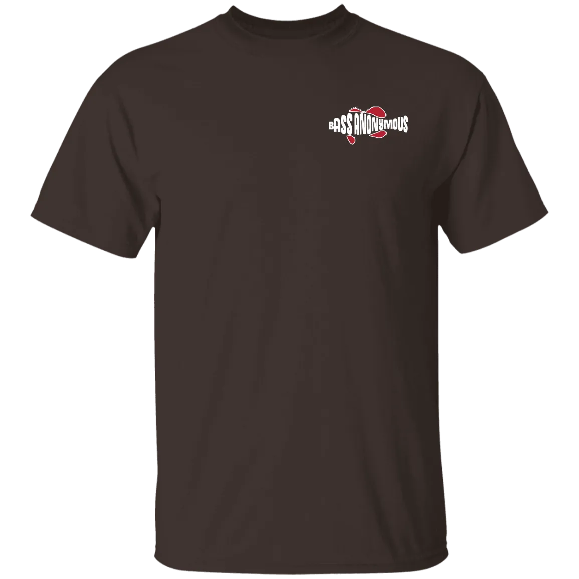 Bass Anonymous Vintage Logo Back w Left Chest Swim Logo