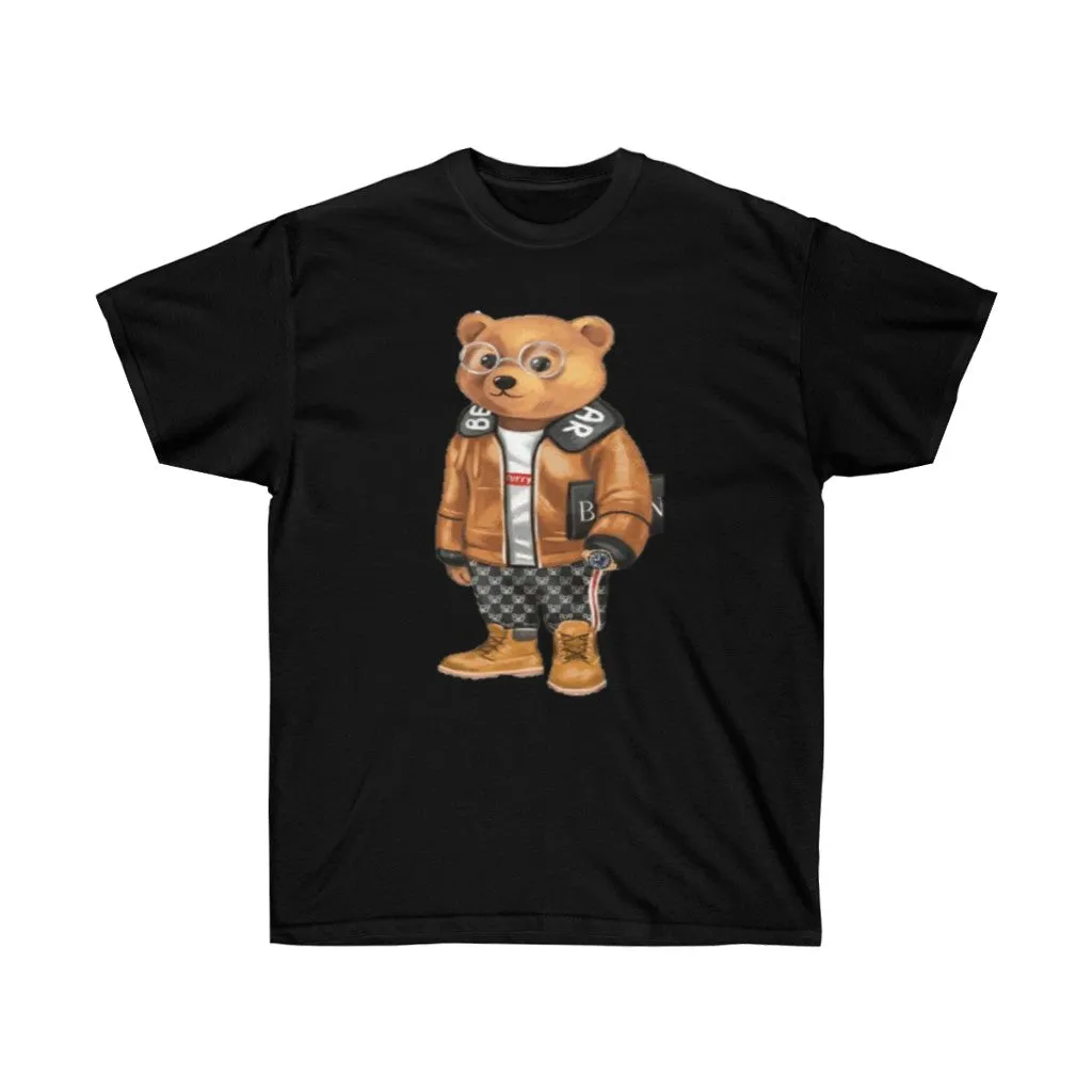 Bear Unisex Tee, Custom t-shirt, Graphic bear t-shirt