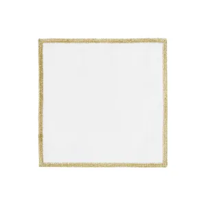 Bel Air Metallic Cocktail Napkins S/4