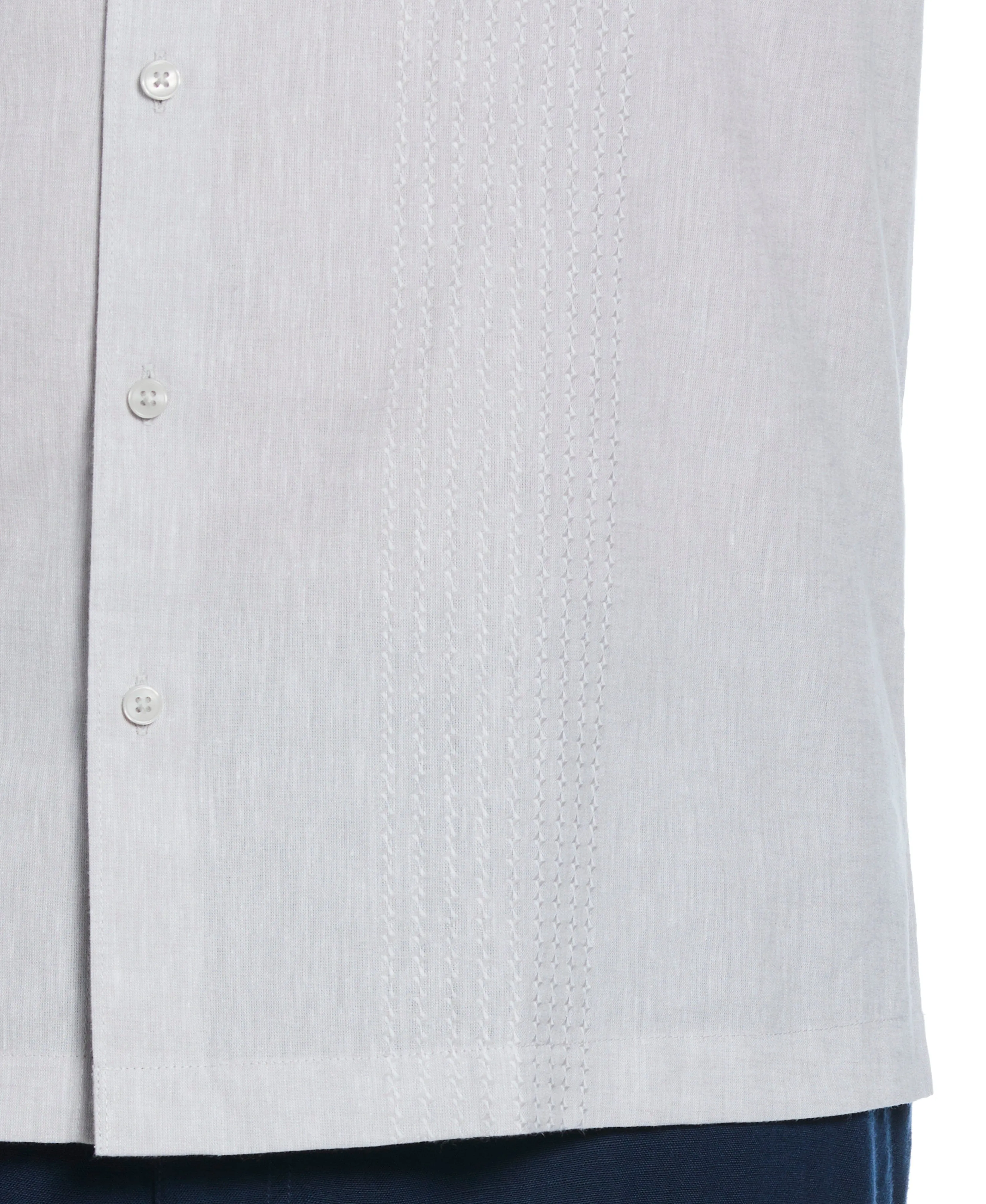 Big & Tall Engineered Dobby Panels Shirt