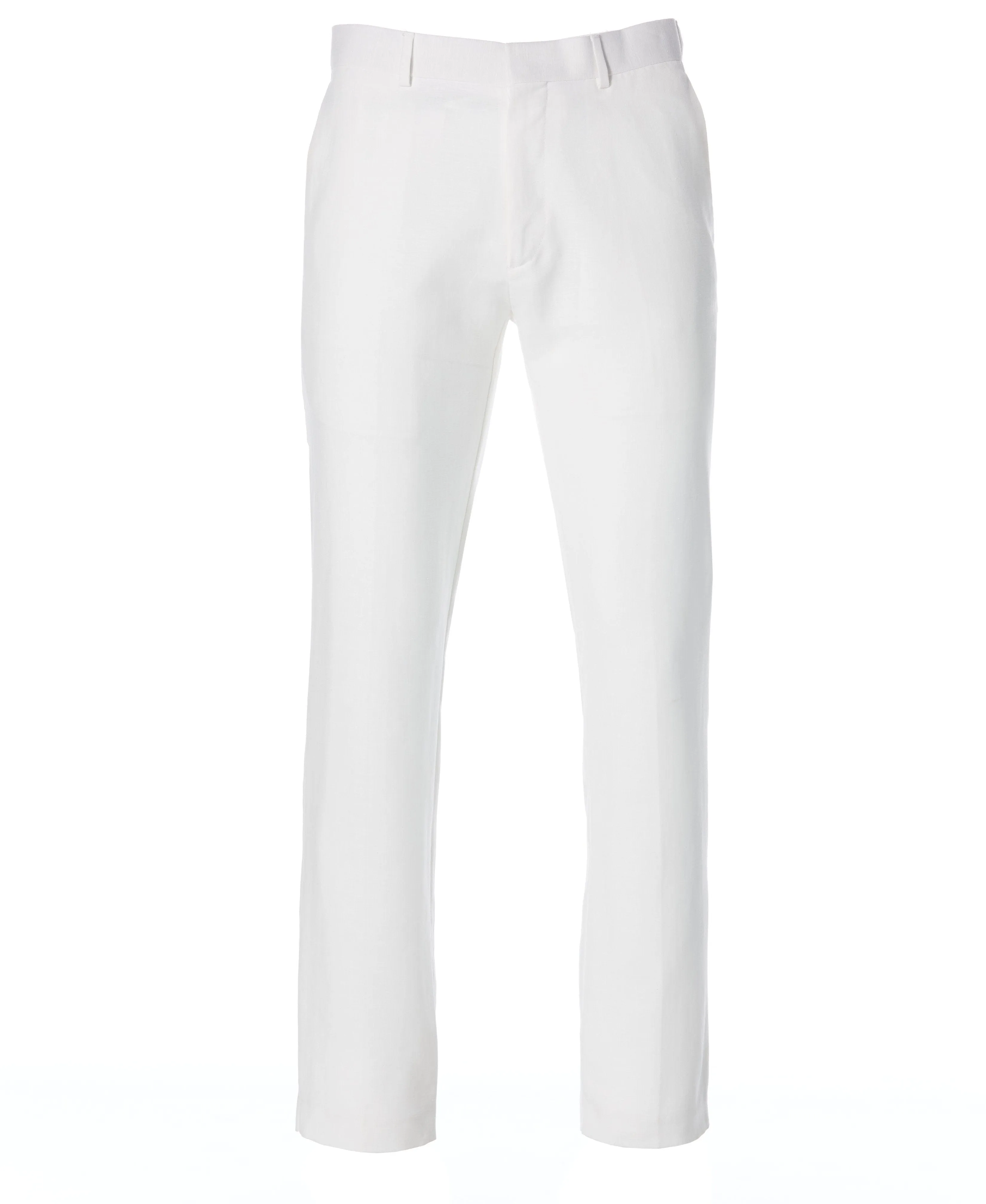 Big & Tall Linen-Blend Flat Front Pants