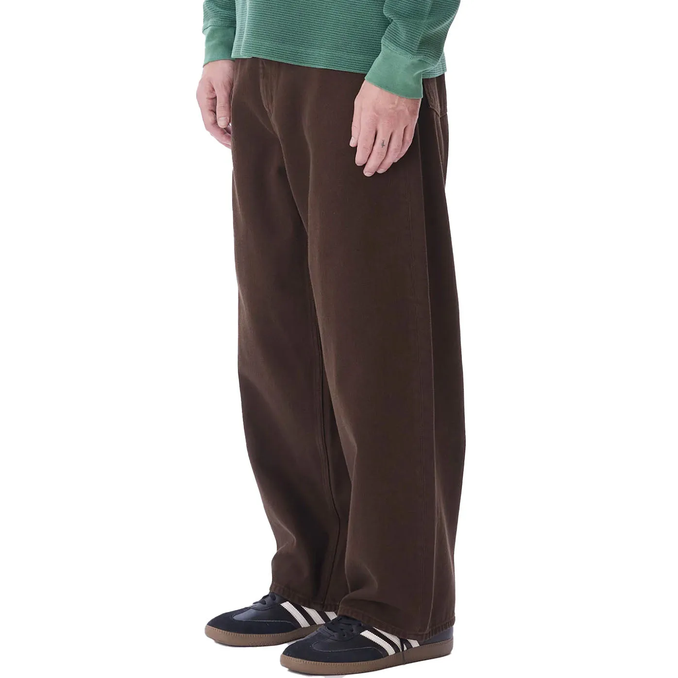 Bigwig baggy denim Java brown