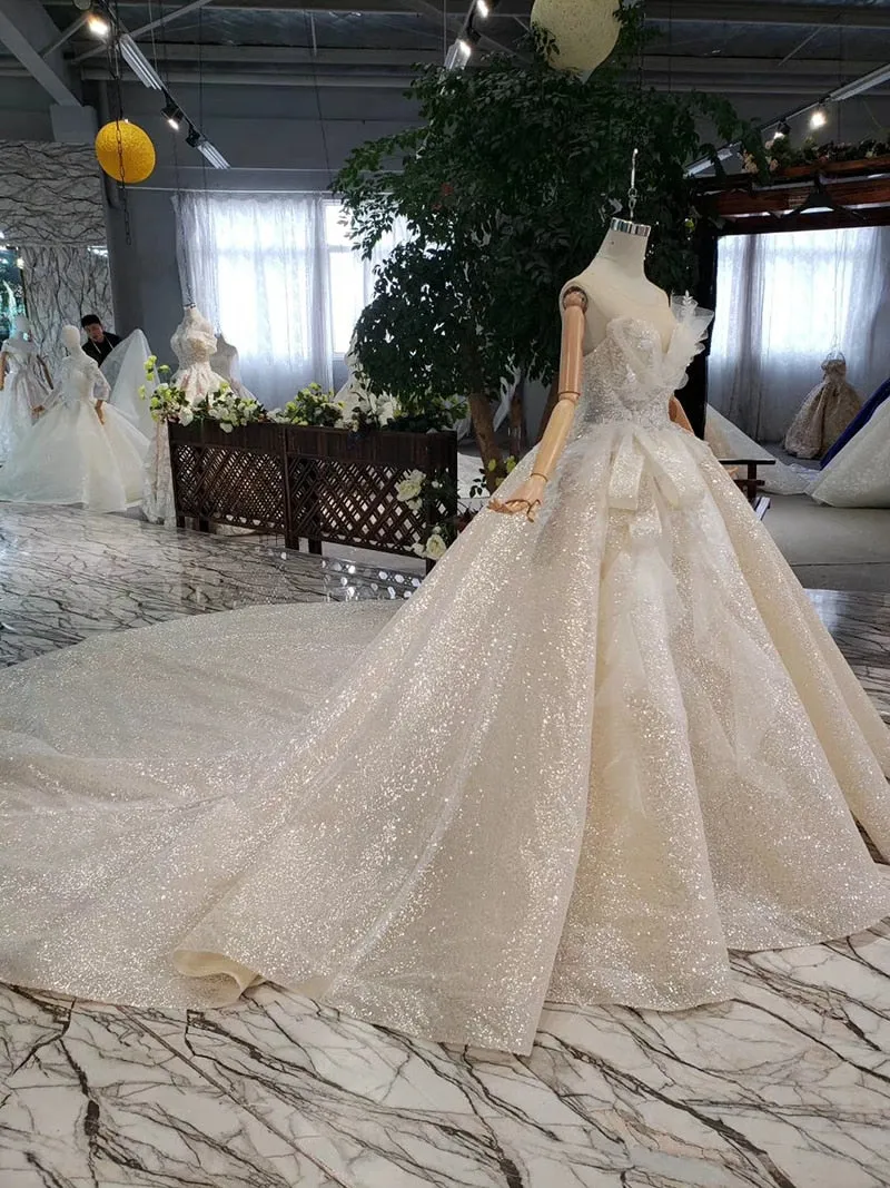 Boda Special Wedding Dress  o-neck sleeveless keyhole back