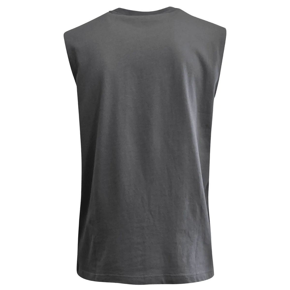 Branded  Men's Tank Top Grey Eagle Wings Sleeveless Shirt (S01)