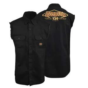 Branded  Men's Vest 120th Year Anniversary Sleeveless Shirt (S55)