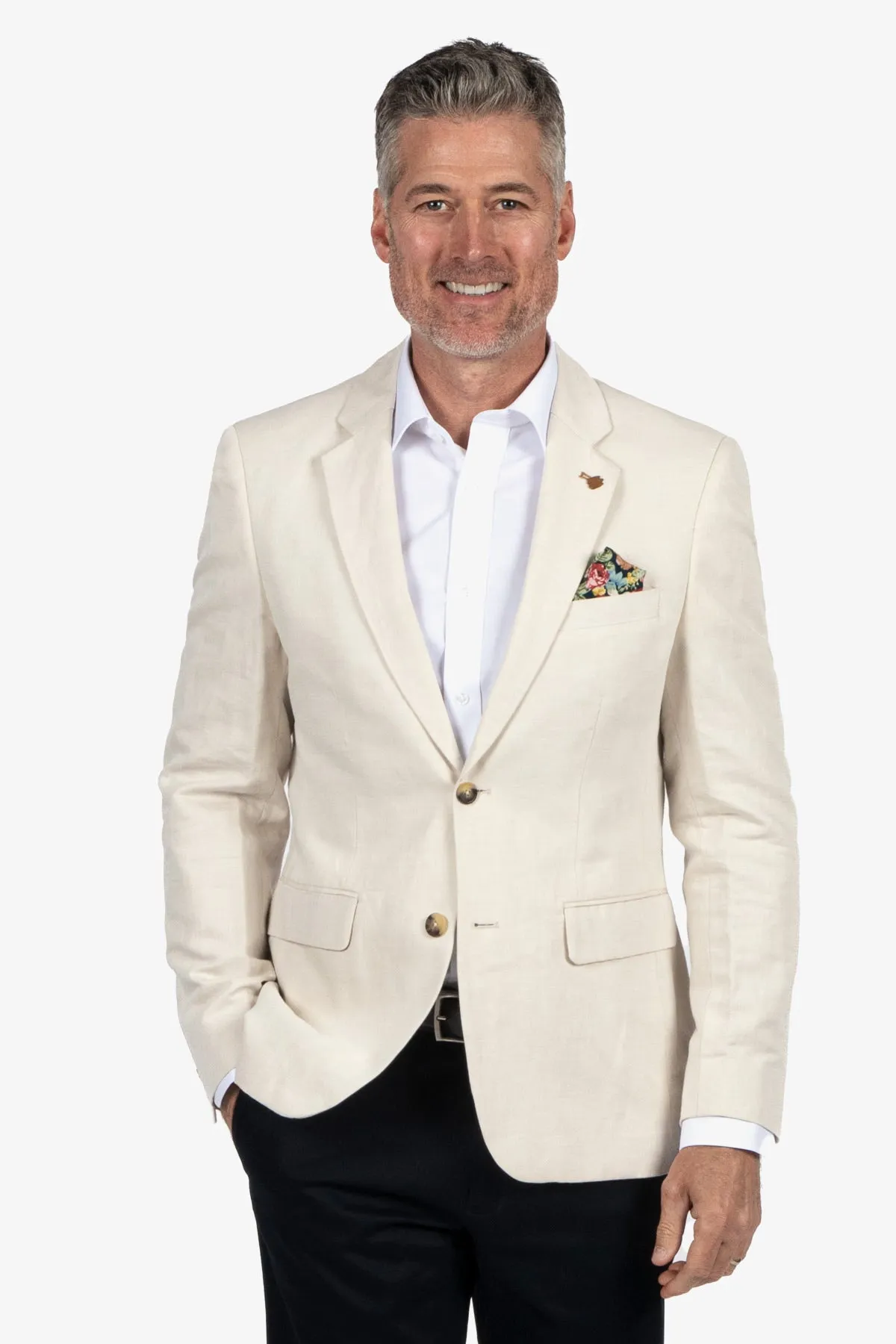 Brooksfield | Linen Blend Blazer