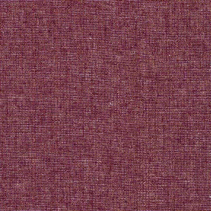 Burgundy Metallic Essex Linen