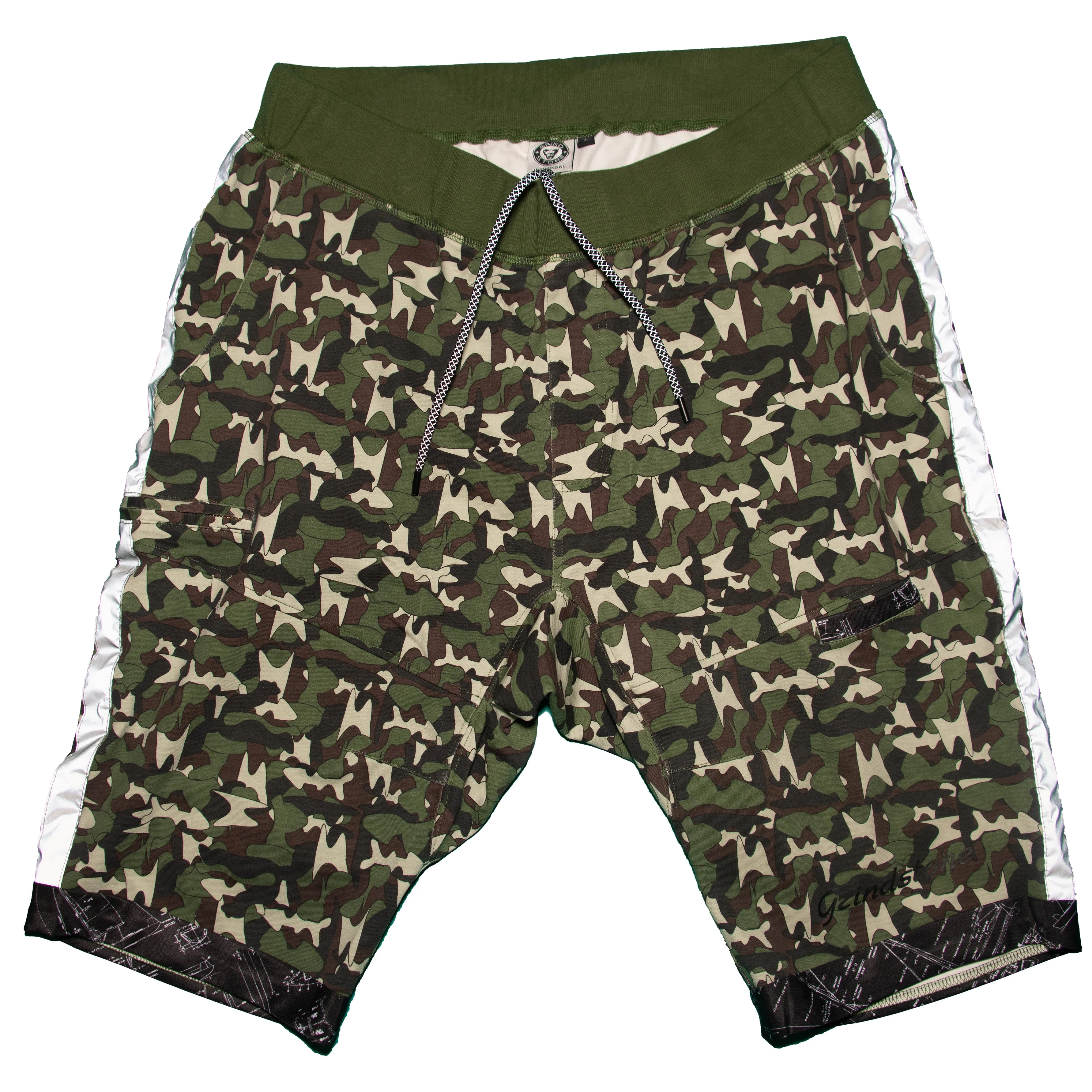 Camo reflective shorts