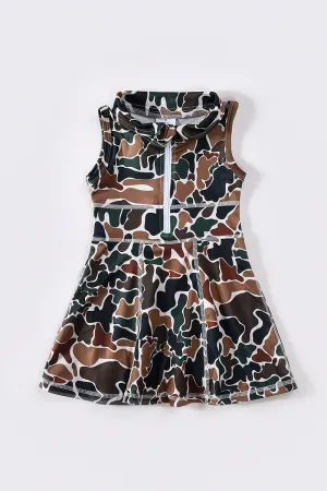 Camouflage Tennis Dress