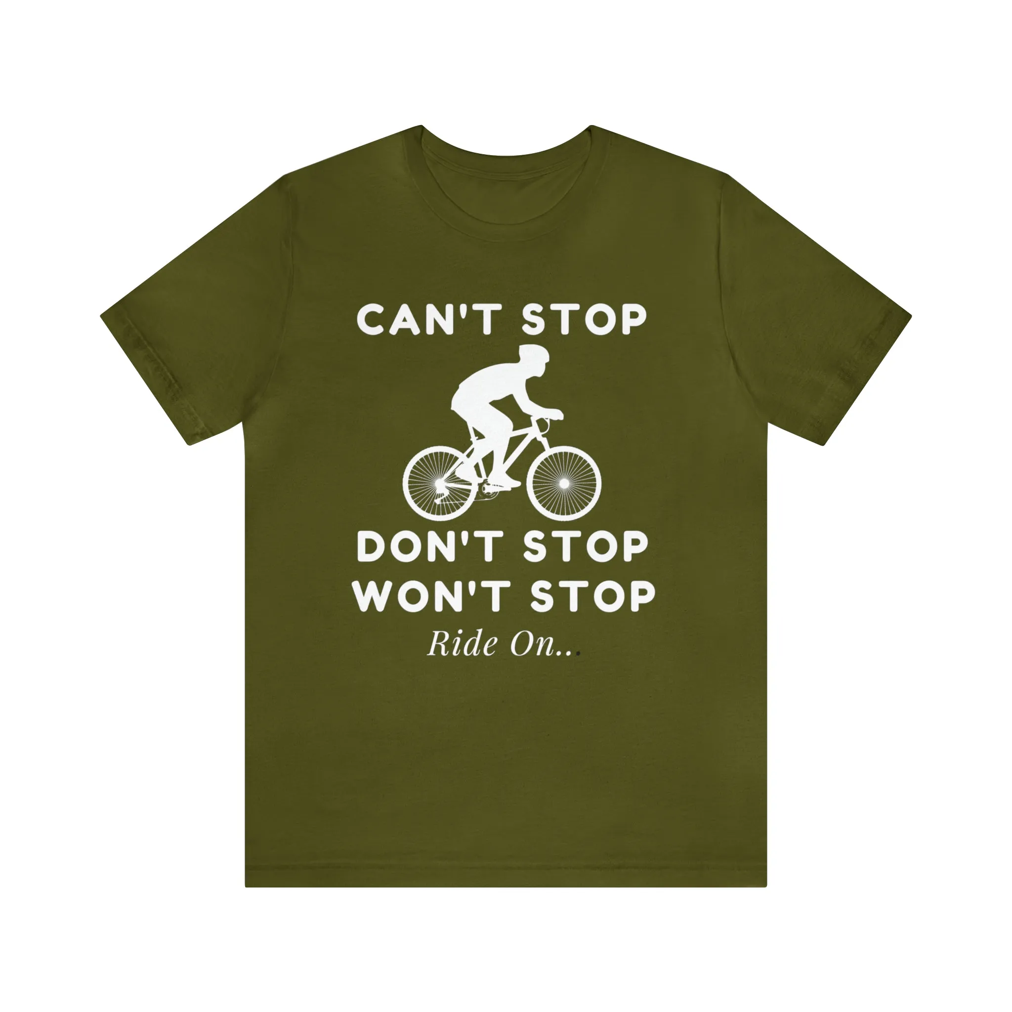 Can't Stop Won't Stop [White Print]