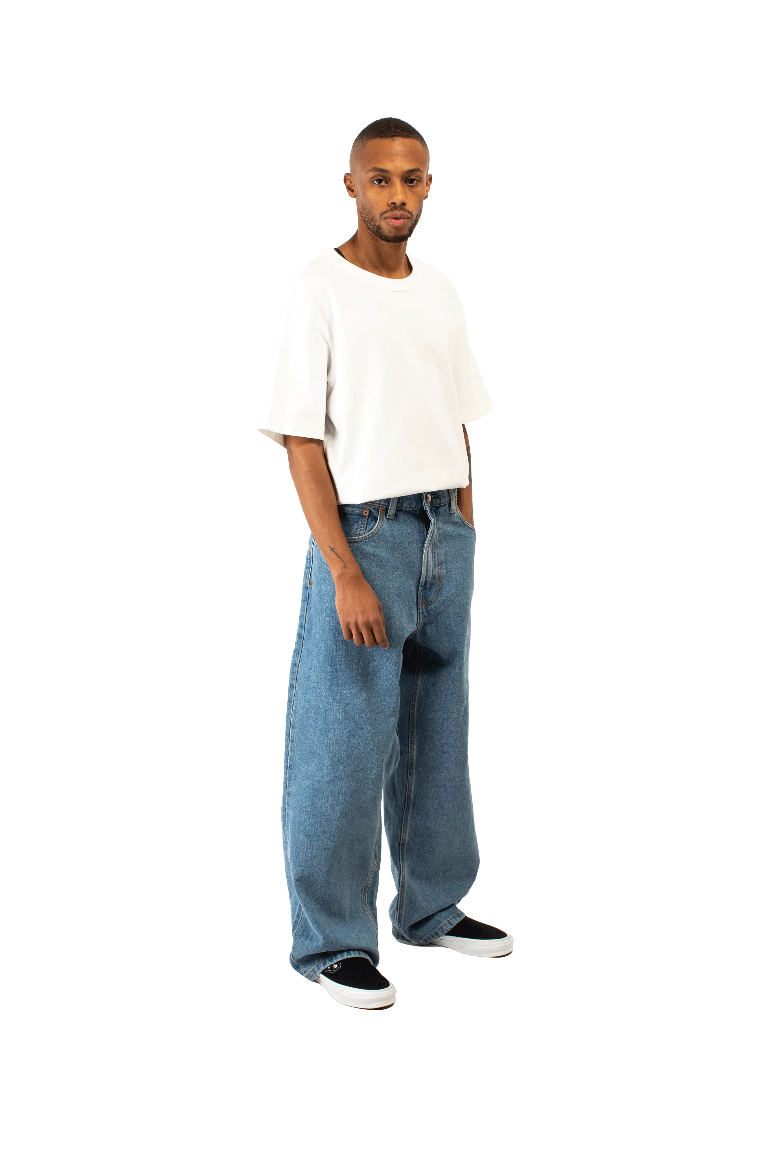 Check-5 Baggy Denim Pant