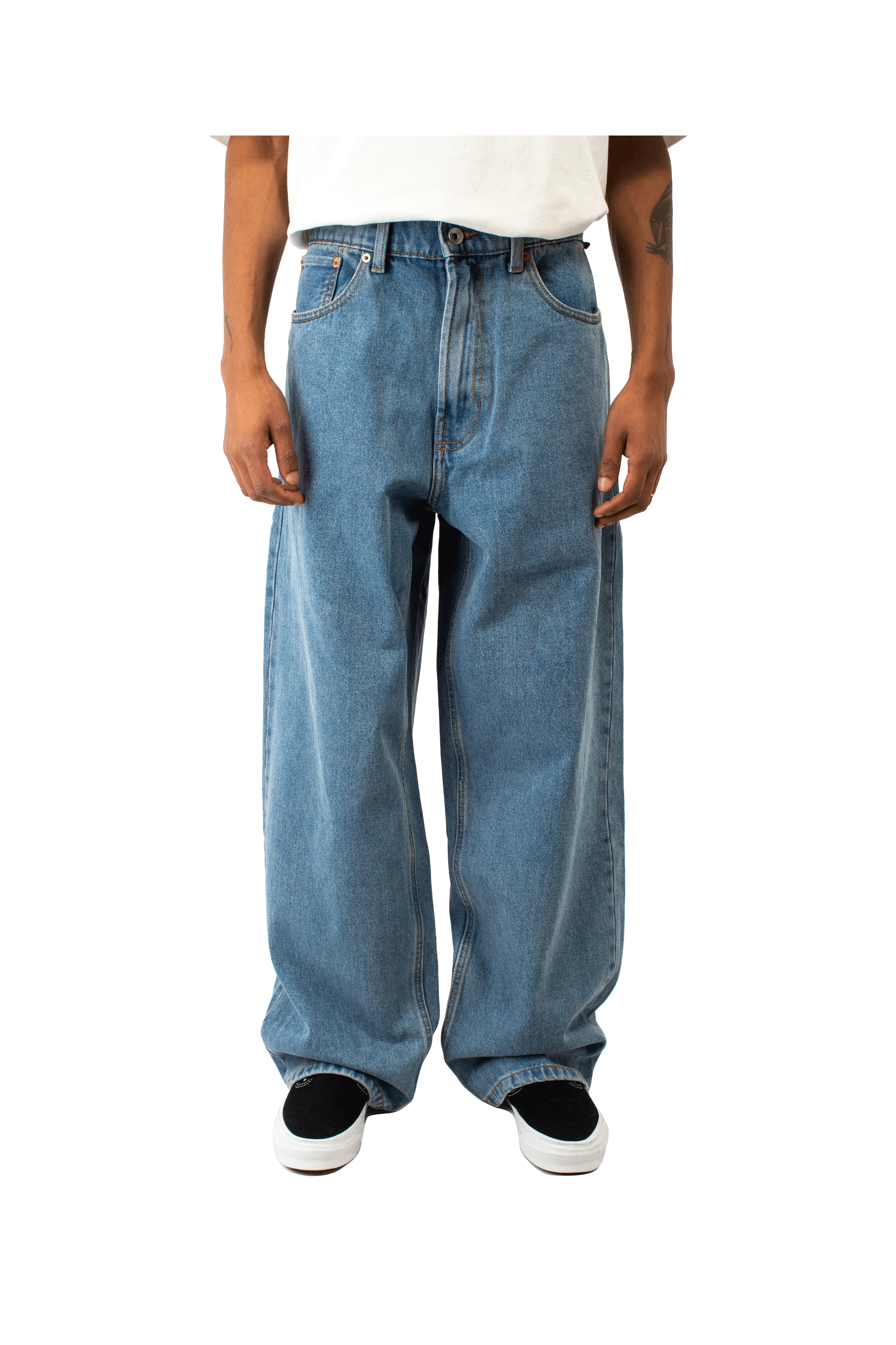 Check-5 Baggy Denim Pant