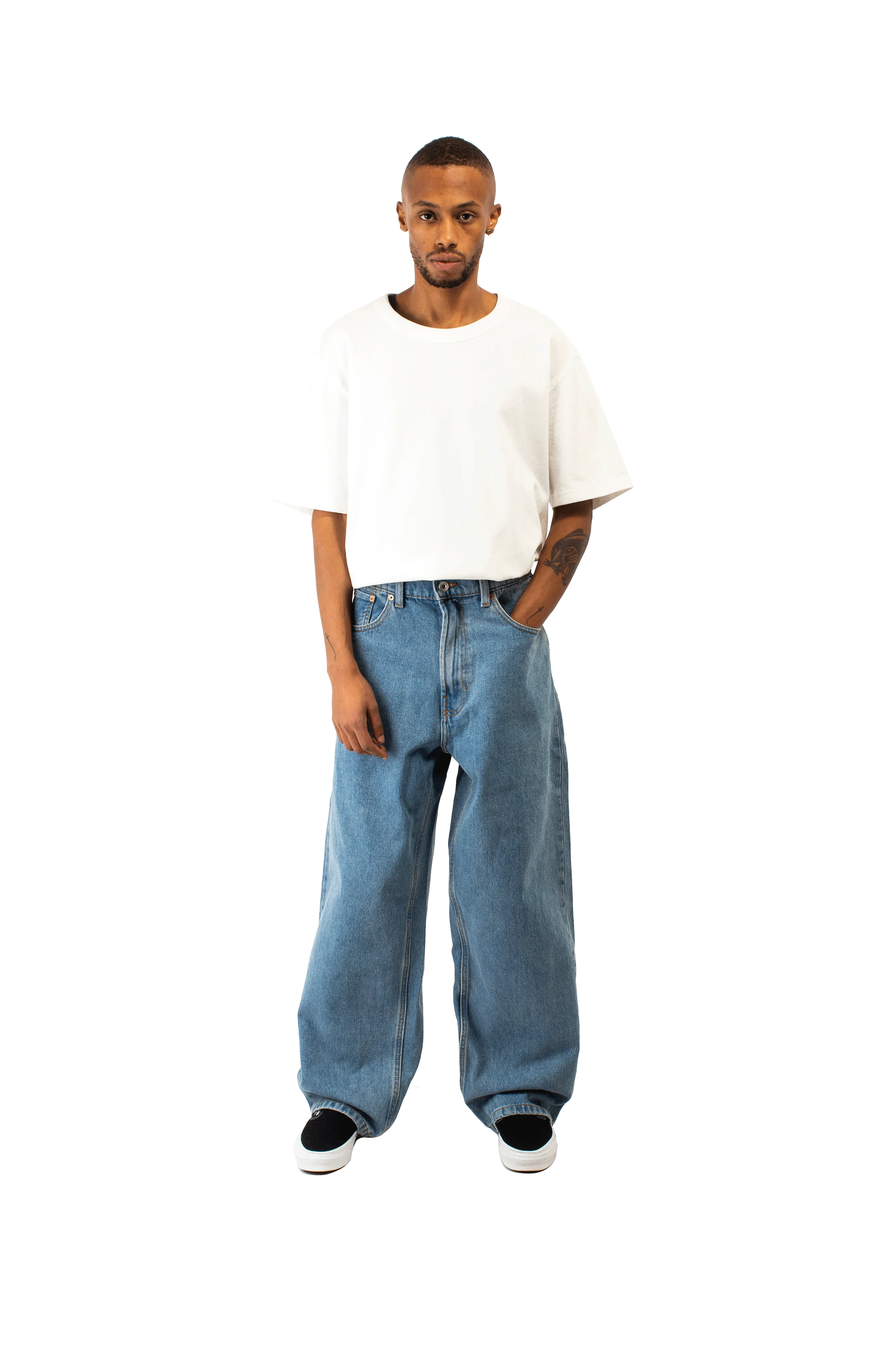 Check-5 Baggy Denim Pant