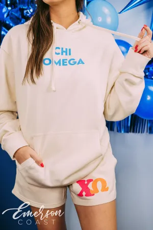 Chi Omega PR Simple Sweat Set