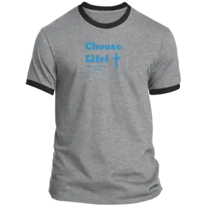 Choose Life 2.0 Men’s Ringer Tee