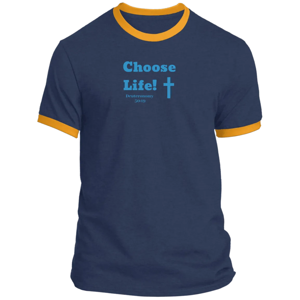 Choose Life 2.0 Men’s Ringer Tee