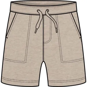CR Sports Khaki Brown Terry Shorts