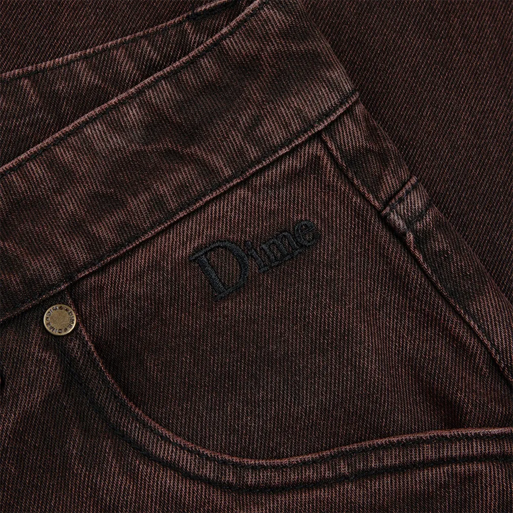 Dime MTL Classic Baggy Denim Pants Sandblasted Copper
