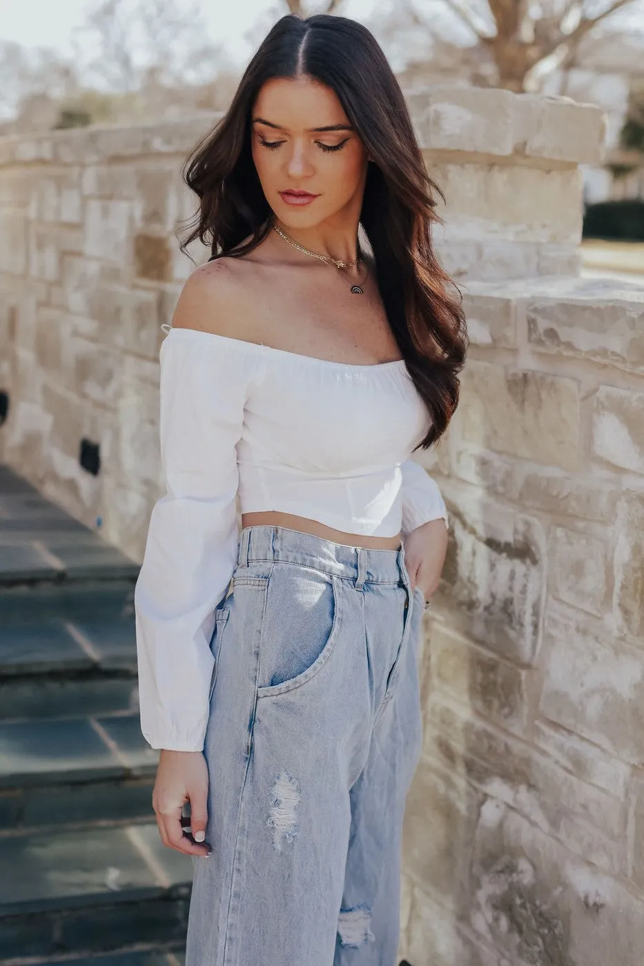 Distressed Vintage Washed (Lt Denim)