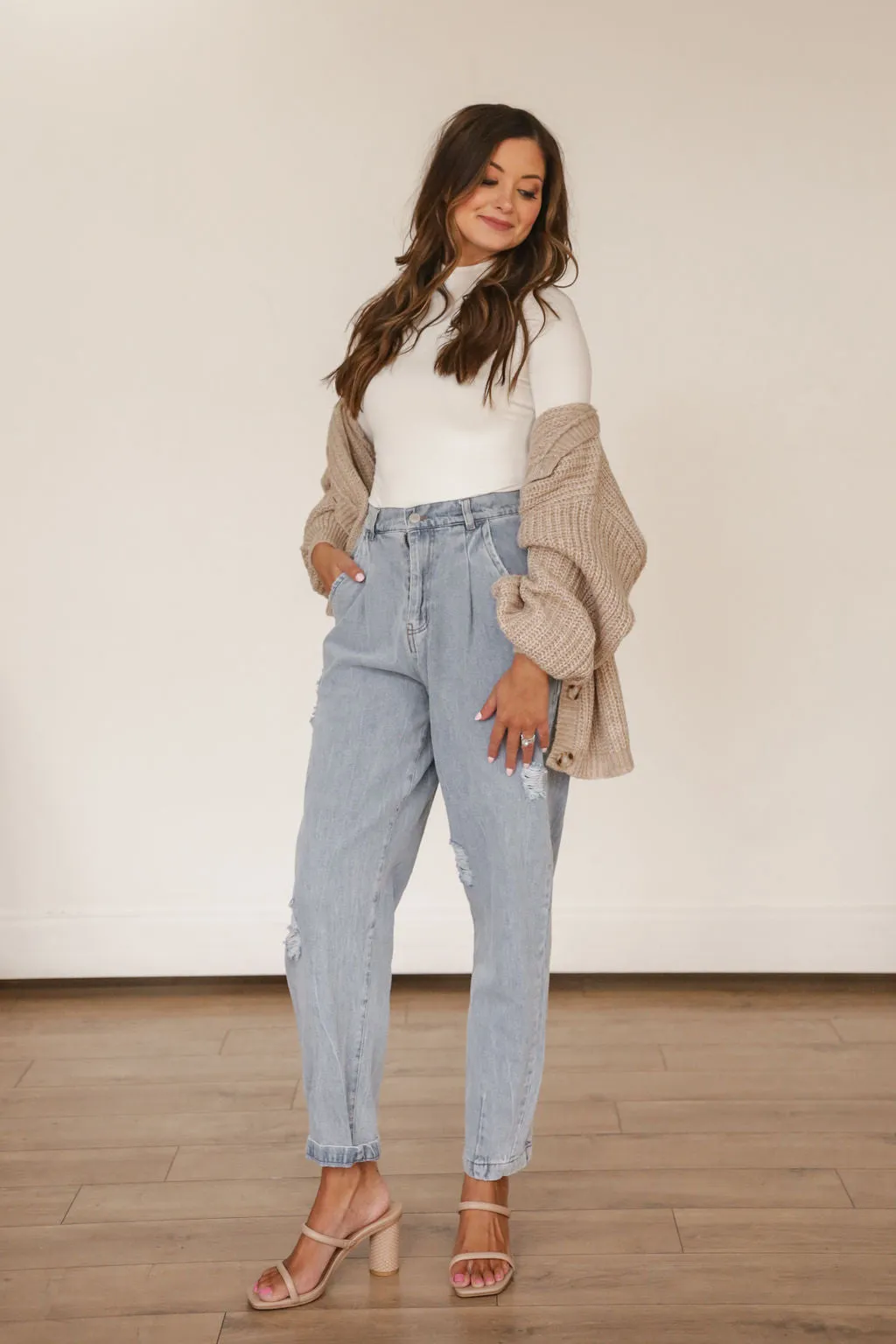 Distressed Vintage Washed (Lt Denim)