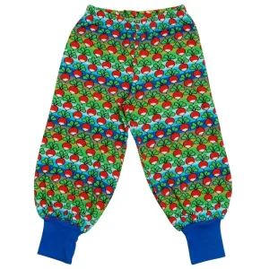 DUNS Sweden Kids Radish Baggy Pants - Rainbow Stripe - Blue/Green